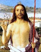 Gentile Bellini Christ Blessing oil painting artist